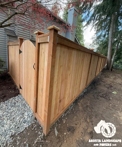 Retaining Wall & Fencing Project